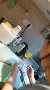 去嫂子家吃饺子